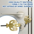 thumbnail image 6 of TALENO Door Stoppers for Bottom of Door,No Tools Required for Installation Door Stoppers Security,Convenient Storage Door Stoppers,gold1, 6 of 7