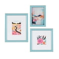 thumbnail image 2 of DesignOvation 8x10 Matted for 4x6 Blue/Champagne Decorative Tabletop Picture Frame, 2 of 10