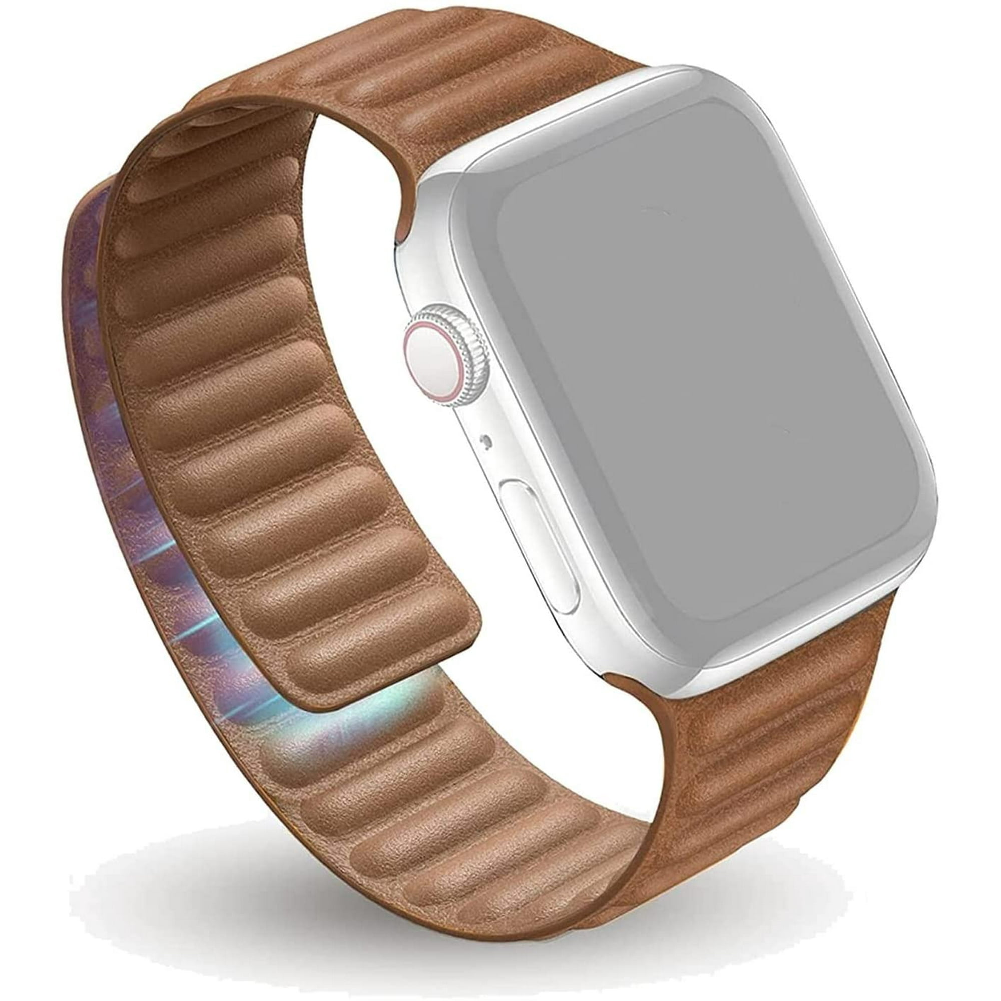 Iwatch black leather band deals