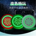 thumbnail image 4 of Mistaha Night Glow Adult Outdoor Beach Frisbee Disc - Lightweight 175g Flying Disc for Competitive Racing - 27.5cm Diameter - Dot Star Design, 4 of 6