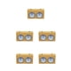 thumbnail image 2 of Vogacara International Chess Timer Analogue Clock Mechanical Count No Needed Battery Down Alloy Up Competition Movement Clocks Type2, 2 of 6