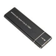 NVMe SSD Enclosure 10Gbps USB 3.1 Type C, UASP Protocol, Aluminium Alloy, Widely Compatible with 2230 2242 2260 2280 SSD