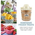 thumbnail image 5 of EIM-924LX 4 Quart Electric Ice Cream Maker with Pine Bucket for Homemade Desserts, 5 of 7