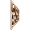 thumbnail image 3 of Ekena Millwork 46 3/4"W x 10"H x 3/8"T Springfield Fretwork Moulding, Red Oak, 3 of 13