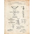 thumbnail image 2 of Borders, Cole 15x18 White Modern Wood Framed Museum Art Print Titled - PP428-Vintage Parchment Electric Welding Machine 1886 Patent Poster, 2 of 4