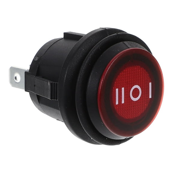 Eease Waterproof Round Rocker Toggle Switch for Car Truck Boat On-Off Control