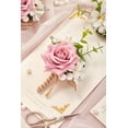 thumbnail image 3 of Boutonniere Serwalin Pink Rose para boda, 6 unidades, para hombre, 3 of 8