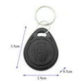 thumbnail image 3 of tooloflife ID Key Tags Key Labels Elevator Card Parking Card Compatible with 125khz RFID Reader 6 Color, 3 of 4