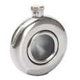 thumbnail image 5 of UNOMOR 1 Pc Metal Flask Storage for Whiskey for Camping Silver, 5 of 8