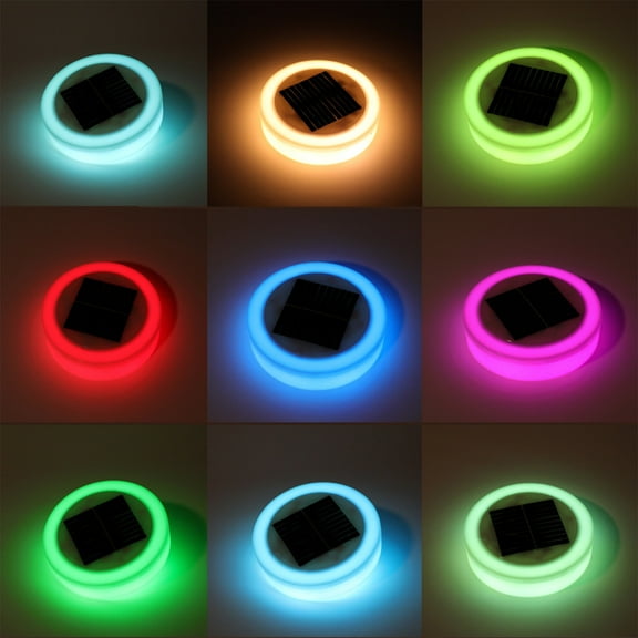 Solar Street Lights Outdoor Solar Floating Pool Lights,RGB Color Changing,Remote Control,Waterproof LED Pond Light,for Swimming Pool Hot Tub Fountain Vase Decoration Holiday Gifts