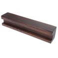 thumbnail image 1 of OUNONA Anti Slip Mirror Base Black Wooden Mirror Bracket 1Set For Dressing Room Bathroom, 1 of 7