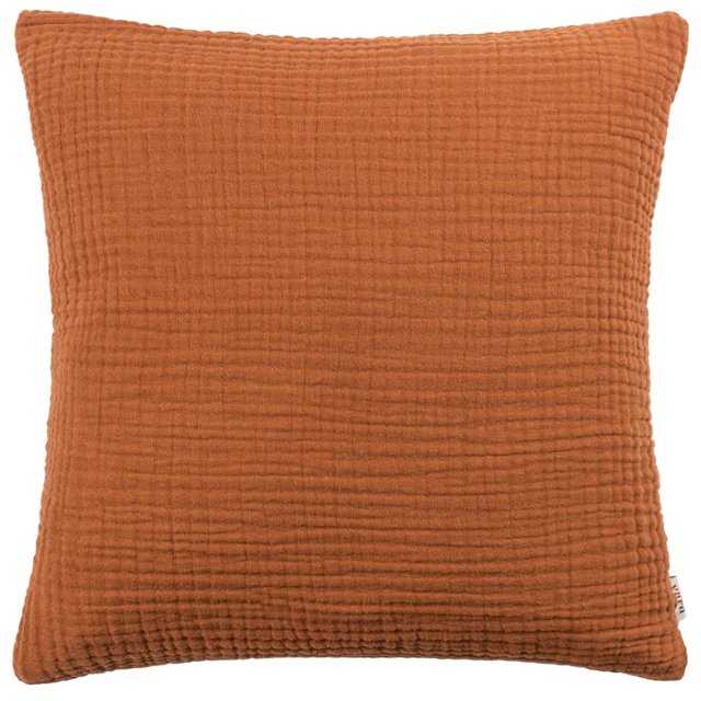 Yard Housse de Coussin Froissée en Coton Lark