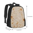 thumbnail image 3 of Daiia Tortilla Backpack for Men and Women -Durable Backpack Large Capacity, Water-Resistant Bag with Adjustable Straps and Laptop Compartment, 3 of 9