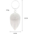 thumbnail image 4 of YOUI-GIFTS Women Round Ball Dazzling Crystal Evening Handbags Rhinestone Tassel Handle Purse Bags Wedding Shoulder Handbags, 4 of 6