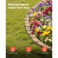 thumbnail image 6 of VEVOR Faux Stone Landscape Edging, 46.4 x 2.2 in Realistic Lawn Edging, Flexible Brick-Sized Garden Edging Border with Anchoring Spikes, Fade-Resistant Yard Edging for Driveways Walkway Beige, 6 of 8