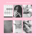 thumbnail image 4 of Portable Cordless Heating Pad Belt Electric Waist Belt Device for Women Waist Massager Stomach Waist Belly Uterus Warming Belt 3 Heat Levels and 3 Massage Modes USB Rechargeable, 4 of 9