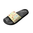 thumbnail image 2 of Psesaysky Women's Colorful Printed Beach Sandals Beach Party Comfortable Lightweight Summer House Slippers Shower Shoes Suitable for Indoor Outdoor Black Sole Size 10, 2 of 7