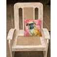 thumbnail image 2 of Carolines Treasures BB9774PW1818 Brussels Griffon Love Fabric Decorative Pillow  18H x18W multicolor, 2 of 2