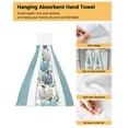 thumbnail image 4 of Easter Bunny Eggs Radish Hand Towel Household Bathroom Microfiber Absorbent Towel Kitchen Hanging Cleaning Cloth, 4 of 7
