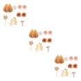 thumbnail image 2 of Ounissouiy Decoraciones para tartas bohemias llamativas, para cualquier ocasión, decoraciones para decoración de tartas bohemias, juego de 3 Type1 NO1, 2 of 6