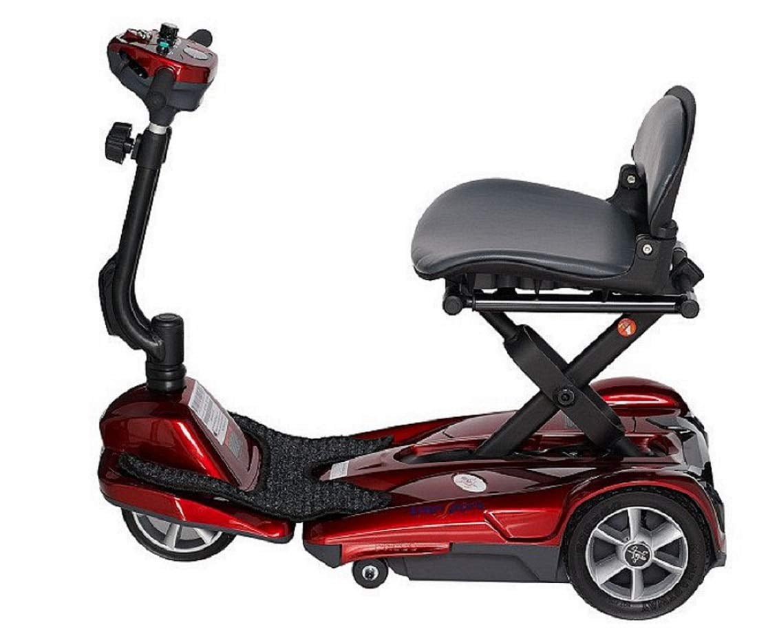 EV Rider Transport Easy Move Folding Mobility Scooter (Red) Electric Foldable Scooter