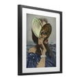 thumbnail image 2 of Stupell Industries Eclectic Portrait of Naturalist Black Framed Print Under Glass, 13 x 16, by Victoria Barnes, 2 of 8
