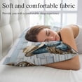 thumbnail image 5 of Western Cowboy Boots Throw Pillow Covers, Vintage Country Blue Wooden Soft Breathable Pillow Cases with Invisible Zipper for Sleeping, Small Pillowcases for Couch Bed Sofa Chair 16x24 Inches, 5 of 9