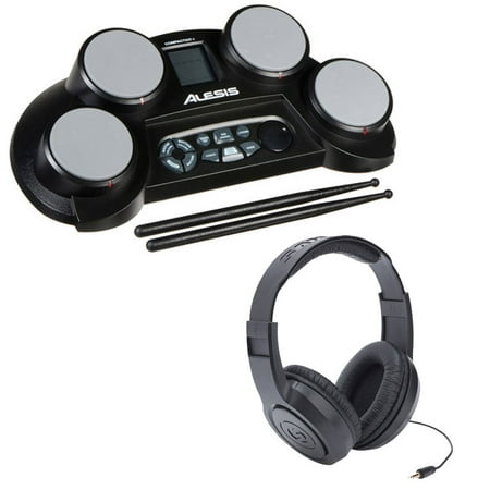 Alesis Compact Kit 4 Portable 4-Pad Tabletop Electronic Drum Kit