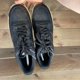 thumbnail image 5 of Ni - ke Ni - ke Air Force one Mens size 11.5 shoes black leather marble sneakers, 5 of 5
