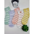 thumbnail image 4 of Tines De Mujer Algodon Calceta Dama Costura Fina 10 Pares, 4 of 8