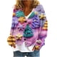 thumbnail image 2 of Puntoco Chaqueta Informal Con Botones Y Estampado Navideño Para Mujer, 2 of 5