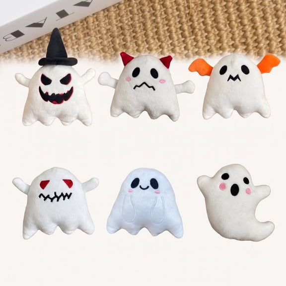 Kiddiway Halloween Plush Animal Figurine - Cute Plushies Stuffed Toy for Holiday Decor, Party Favors, Celebrations, and Gift Giving; Best Halloween Stuff for Children,A