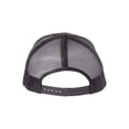 thumbnail image 2 of Yupoong 6606 Six-Panel Retro Trucker Cap - Poseidon Black, 2 of 2