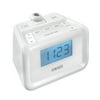 HoMedics Sound Machine and Digital Clock Radio with Time Projection, White, SS-4520