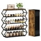thumbnail image 3 of Zapatero de Metal de 5 Niveles, Organizador Zapatera de Acero Inoxidable, Zapatero Organizador Plegable, Estante para Zapatos Fácil de Montar, Ahorro de Espacio, para Sala de Estar, 3 of 8