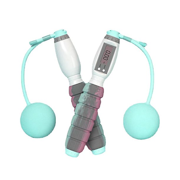Comba inalámbrica LANNMXG ajustable con contador para adultos y niños para fitness boxeo ejercicio