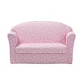 thumbnail image 2 of Baxton Studio Erica Pink and White Upholstered Kids 2-Seater Sofa, 2 of 8