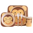 thumbnail image 2 of Toddlers Dining Set Kids Flatware Comfortable Touch 5Pcs For Picnic Travel, 2 of 3