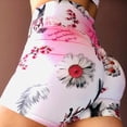 thumbnail image 3 of Mefallenssiah Shorts de Yoga Taille Haute Imprimés pour Femmes, 3 of 6