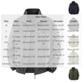 thumbnail image 3 of Jerdar Men's Fashion Fall and Winter Windproof and Waterproof Double-sided Wear Washed Cotton-padded Jacket with Long Sleeve Pocket Zipper Jacket Coat., 3 of 5