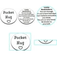 thumbnail image 6 of Stress Relief Gifts Inspirational Gifts for Women Men Little Reminder for Teens Friends Pocket Hug Token Get Well Soon Mental Health Gifts Positive Affirmations, 6 of 6