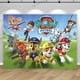 thumbnail image 3 of Fondo de fotografía para fiesta de cumpleaños de Paw Patrol, decoración para el primer baby shower de niños, pancarta con foto de cachorro, 3 of 5