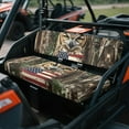 thumbnail image 2 of Yuyamidu Owl UTV Seat Cover Camo Hunting UTV Seat Accessories Easy to Install Mule Bench Seat Cover for Kawasaki Mule 3000 3010 3020, All-Season Protection, 2 of 7