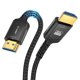 thumbnail image 1 of Cable HDMI JSAUX de fibra óptica de 100 pies, 8 K, 48 Gbps, ultra alta velocidad, 1 of 7