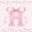 Pink H, variant on Catabedysis Ribbon Abc Print A Quilt Full,Personalized Monogrammed Gifts Full Bedspread Sets For Girls,3 Pieces