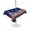 Navy Blue, Red, White, Gold, variant on Outdoor Tablecloth with Umbrella Hole for Patio/Picnic/Party/Camping, Independence Day Waterproof Table Cloth Rectangle Table Cover Washable, American Flag Star Floral Beige Rustic (52"x 70")