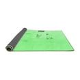 thumbnail image 2 of Ahgly Company Indoor Rectangle Abstract Emerald Green Modern Area Rugs, 8' x 10', 2 of 4