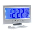 thumbnail image 2 of Hot Selling Large Screen Electronic Alarm Clock Intelligent Voice Control Night Light Date Alarm Clock, 2 of 6