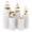 5pcs, variant on 3pcs/5pcs Cylinder Pedestal for Party, Large White Cake Stand, Pedestal Display Plinth Pillars for Wedding Ceremony Birthday Party Art Decor--35.4''(L), 29.5''(M), 23.6''(S)