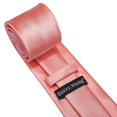 thumbnail image 5 of Solid Silk Mens Tie Hankerchief Cufflinks Set Smooth Plain Necktie For Male Wedding Business Party High Quality Gift, 5 of 5